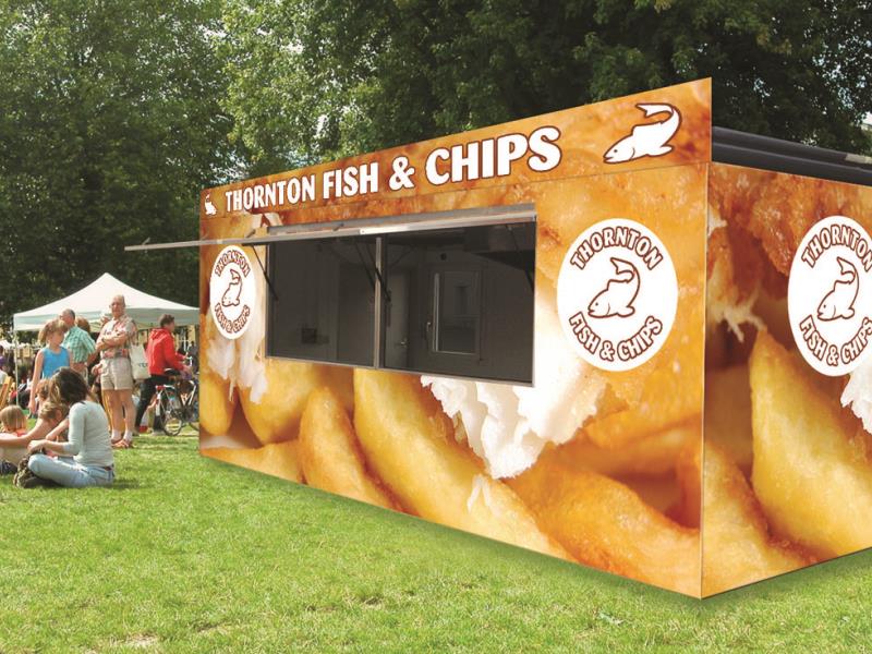 Kiosks can be branded to corporate in-house styles or to match their surroundings.