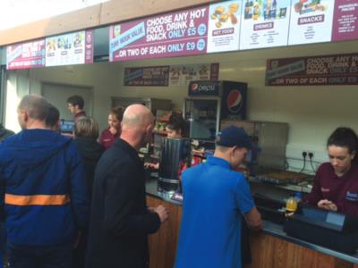 Hospitality Kiosk for Away Fans